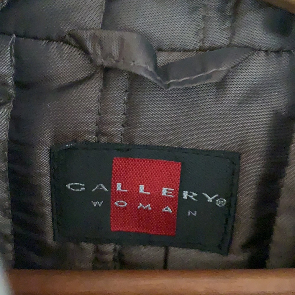 Women’s 1X  quilted brown jacket - Picture 3 of 7